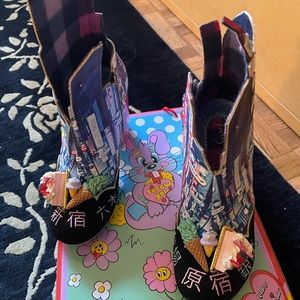 Irregular Choice Tokyo Go Go Boots!!! Size 41 UK